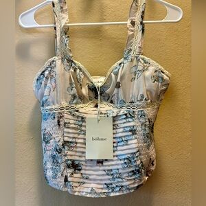 Bohme cropped camisole / tank top. New with tags.